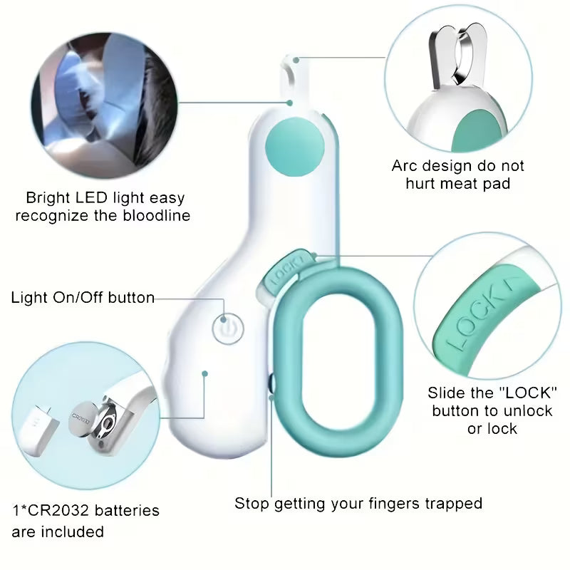 LED Pet nail clipper
