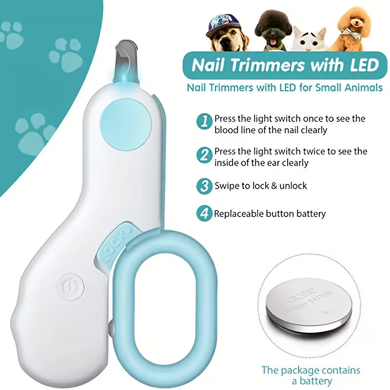 LED Pet nail clipper